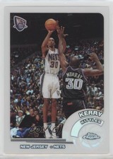 2002-03 Topps Chrome White Border Refractor 58/249 Kerry Kittles #72 3c7
