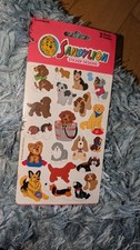 Vintage Sandylion Stickers Dogs Puppy Puppies Lot 2 Sheets New In Package