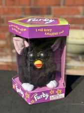 Black Witches Cat Furby In Original Box