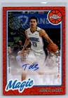 Tristan Da Silva Auto Orange Refractor /25 2024 Topps Chrome Magic 80CA2-TD