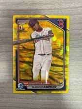 2024 Bowman Chrome Sapphire Vladimir Asencio 1st Bowman Yellow Sapphire /75