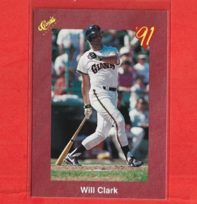 1991 Classic II #T94 Will Clark San Francisco Giants | eBay