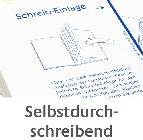 AVERY Zweckform 1720-5 Lieferschein A5, 2x40 Blatt, Lieferscheinblock 5er Pack - Bild 6 von 9