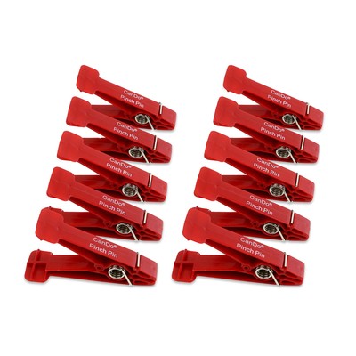Ersatzklammern 10er Pack | Rot | für Finger Pinch Exercisers | light