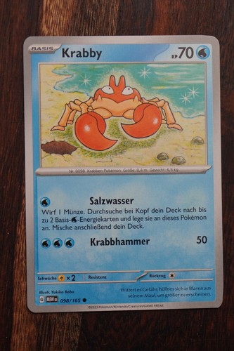 POKÉMON 151 SET- ALLE KARTEN ZUR AUSWAHL! EX, MEW, GLURAK, TURTOK, EVOLI, HOLOS - Bild 107 von 224