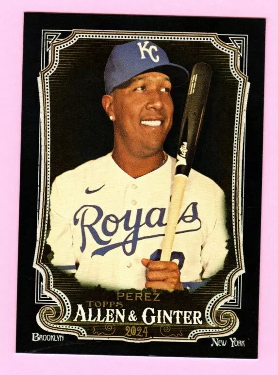 Salvador Perez trading card