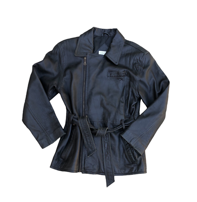 VALERIE STEVENS Lamb Leather Vintage 90s Jacket Women