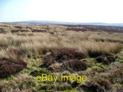 Foto 6x4 Mynydd Hiraethog. Denbigh Moors Cefn Du\/SH9258 Y mae modd gwel c2007