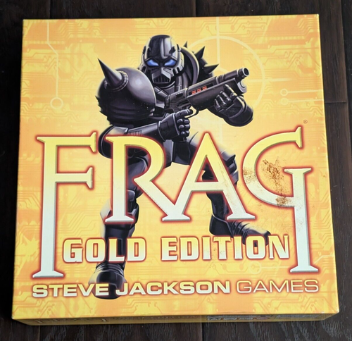FRAG GOLD EDITION Steve Jackson Games 2009 First Edition First Printing Complete