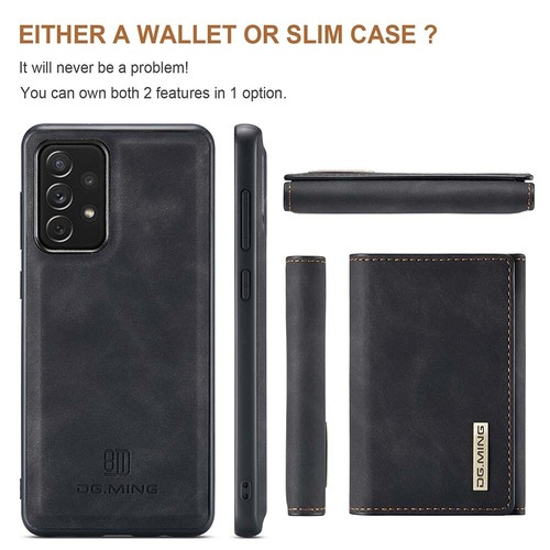 Dreifache Geldbörse Handyhülle mit Halter für Samsung Galaxy A13 A53 A33 A52 - Bild 6 von 62