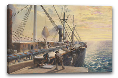 Kunstdruck Robert Charles Dudley - View, Looking Aft, from the Port Paddle Box