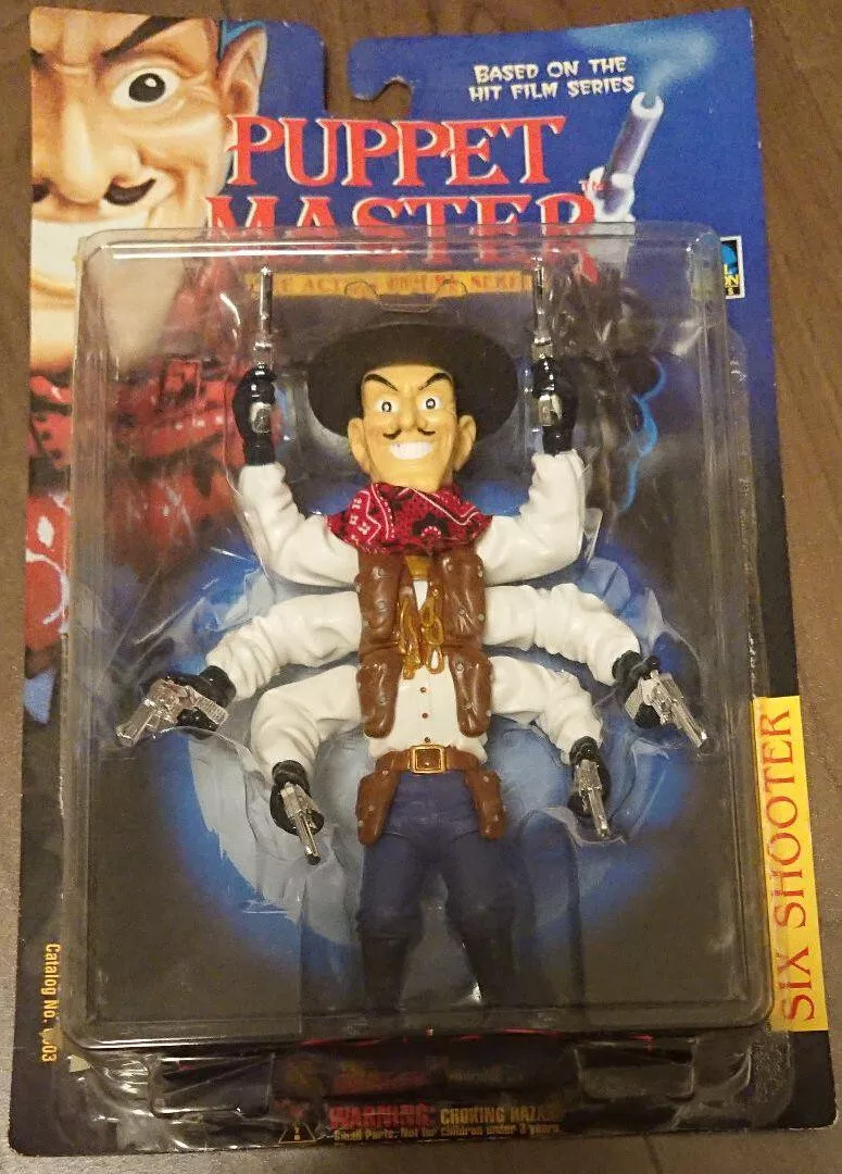 無地・新色登場! Puppet Master the アクションフィギュア Series Six