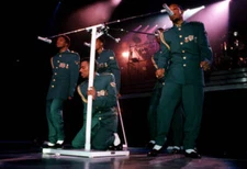 Ricky Bell Ronnie DeVoe Ralph Tresvant Johnny Gill and Michael Bi- 1988 Photo 5