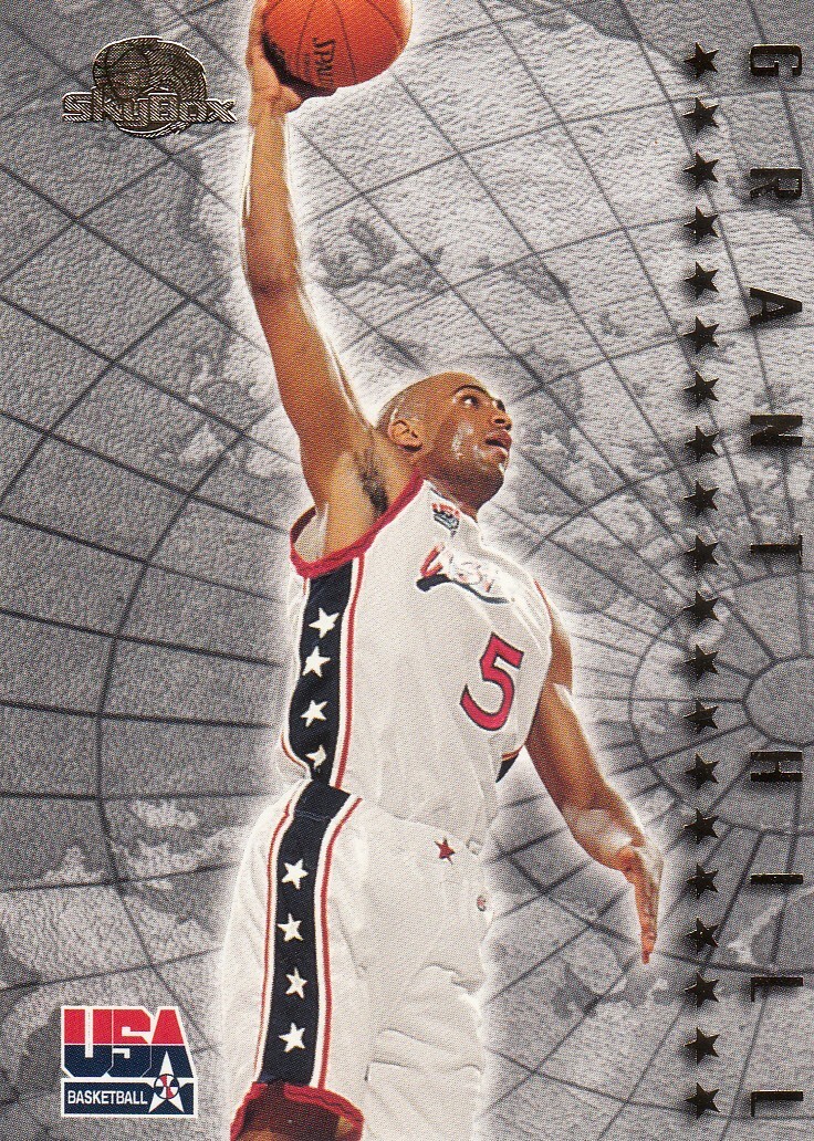 1996 Skybox USA Basketball #U2 Grant Hill