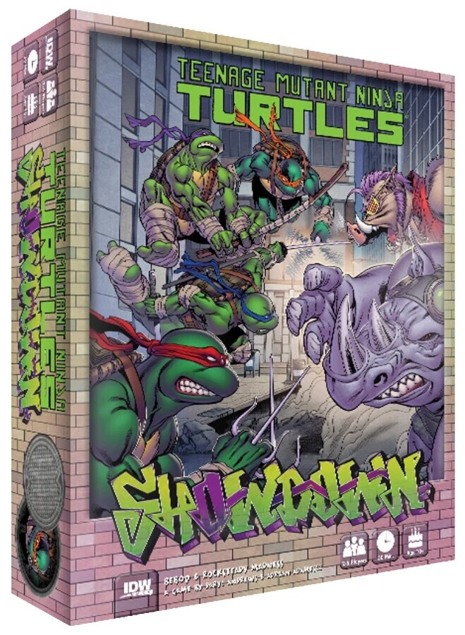 Teenage Mutant Ninja Turtles 2017 Contemporary Manufacture Board & Traditional Games