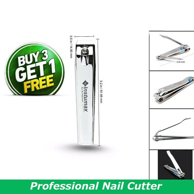 3' inch Large Toe Nail Clippers – Sharp, for Thick Nails, Professional ...
