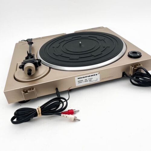 Marantz TT-221 Direct Drive Turntable Vintage Record Player Made In Japan - Picture 2 of 17