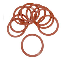 ID 65mm-90mm VMQ Silicone O-Ring Gaskets Washer 1mm Thick Select Size