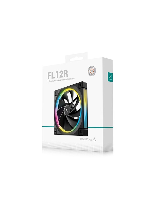 DeepCool FL12R 120mm Unique Addressable RGB Reverse Fan | eBay