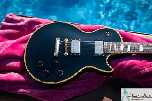 2005 Epiphone by Gibson Les Paul Custom Elitist w Open Book HS - Made in Japan! - Picture 11 of 18
