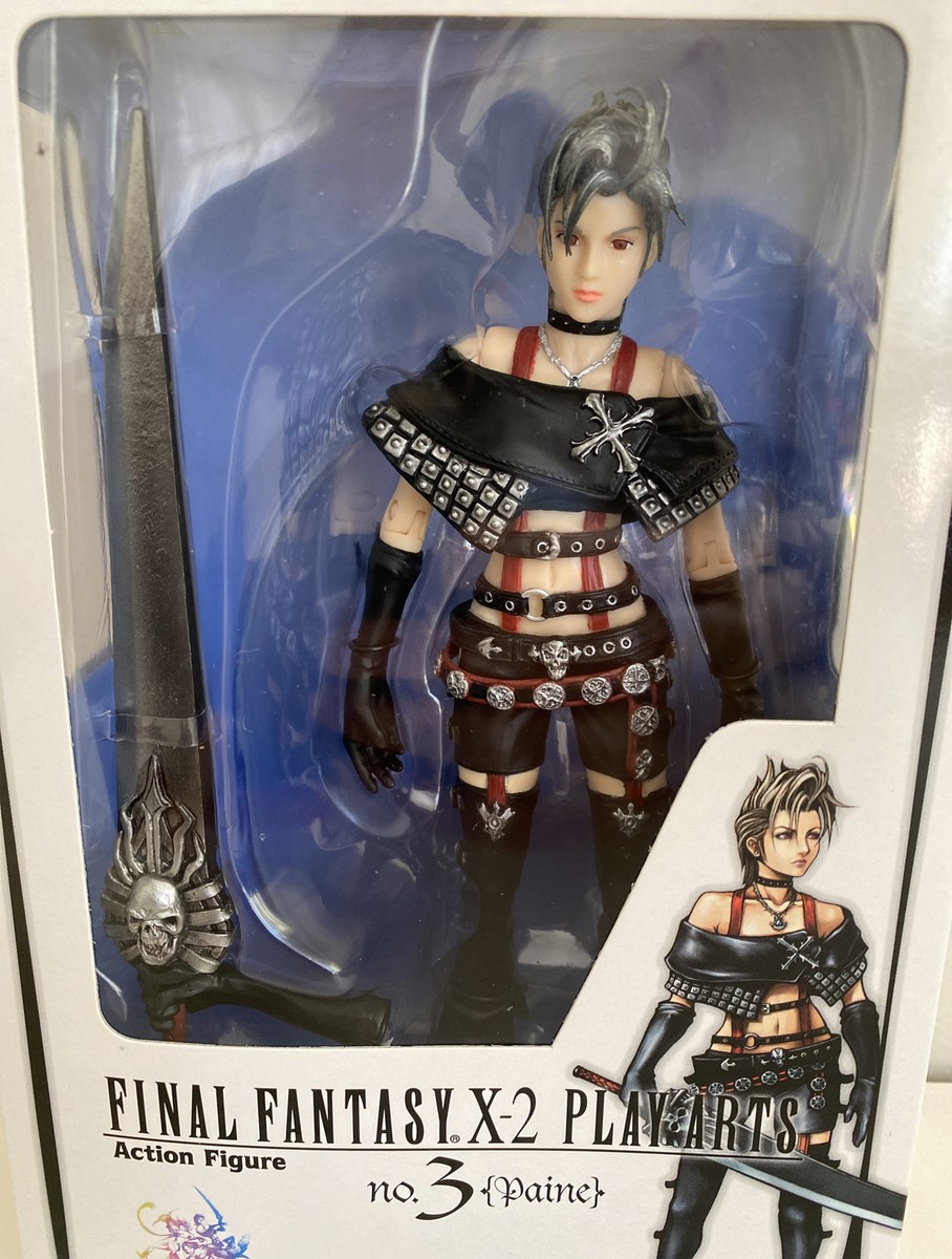RARE 2003 Square Enix Final Fantasy X-2 Play Arts Action Figure No
