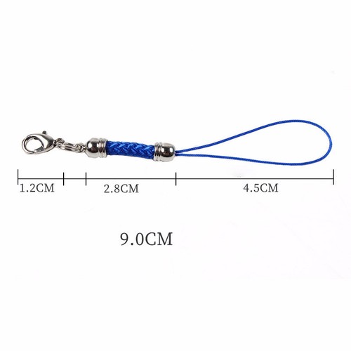 20 pièces cordons lanière de téléphone portable sangle lariat bricolage avec fermoir homard anneau fendu - Photo 2 sur 38
