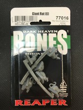 77016 Rats 6 Reaper Miniatures Dungeons and Dragons D  D RPG