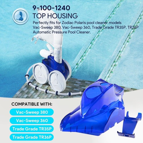 Replacement for Zodiac Polaris Pool Cleaner Vac-Sweep 360,9-100-1240 Top Housing - Picture 3 of 15