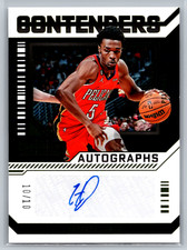 Herbert Jones 2023-24 Panini Contenders Auto Gold 10/10 CA-HJP Pelicans