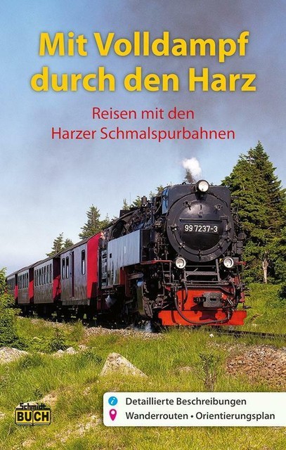 Thumbnail - Mit Volldampf Durch Den Harz Reiseführer Vom Schmidt-buch-verlag
