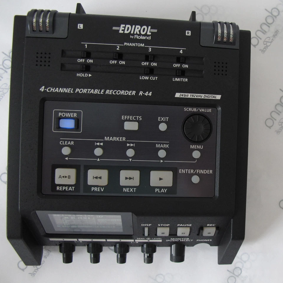 Roland R-44  tragbarer Tonrekorder 4 Kanal - Bild 3 von 4