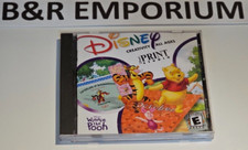 Disney's Print Studio, Pooh - 1997 Disney Interactive - Used CD-ROM