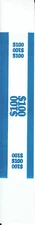 100 $100 SELF SEALING STRAP CURRENCY BAND FOR BANK MONEY CASH BILL 