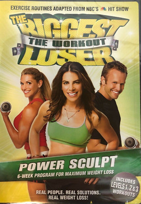 New Sealed - The Biggest Loser - The Workout - Power Sculpt DVD DISC ONLY #P49