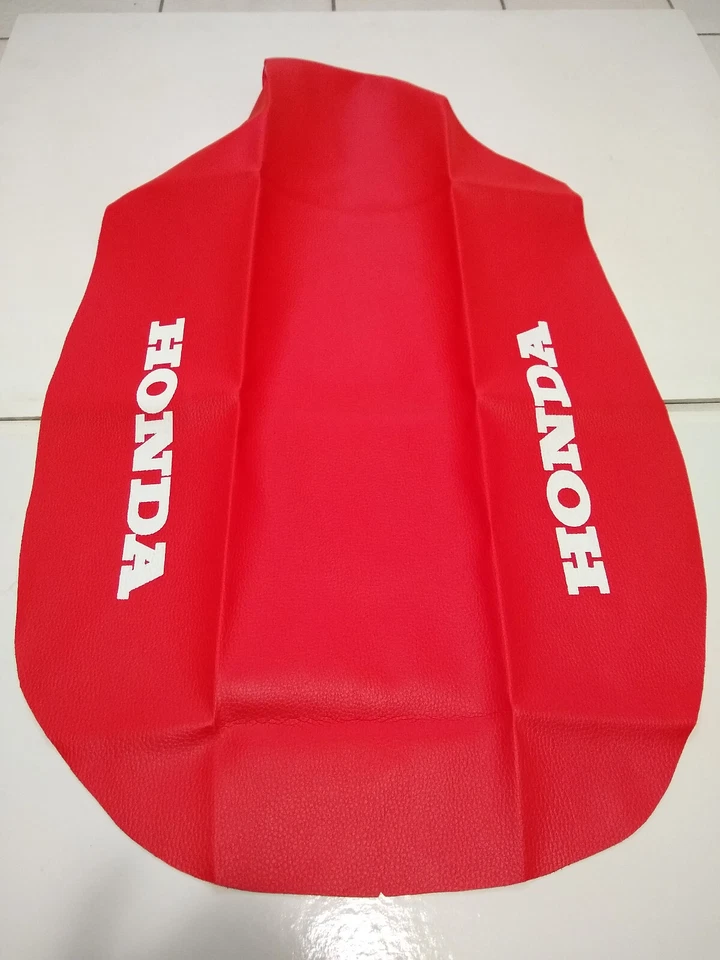 Housse de selle rouge Honda NX 650 Dominator de 1988 à 1991 - Photo 3/4
