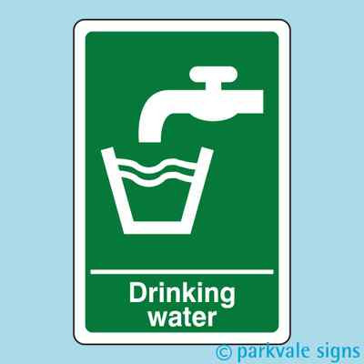 Trinkwasserschild