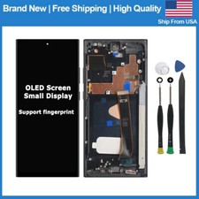 OLED LCD Display For Samsung Note 20 Ultra 5G 4G Digitizer Touch Screen  Frame