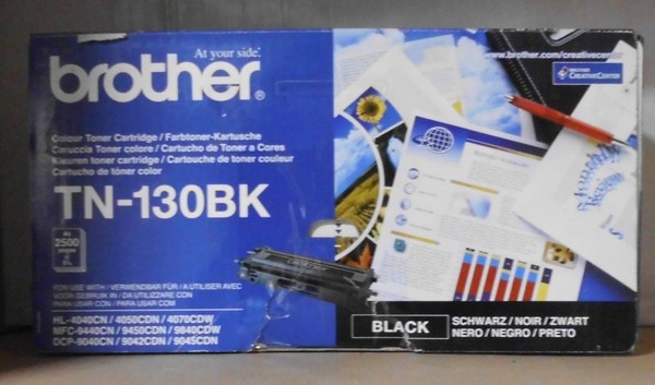 Brother TN-130BK Toner Black Hl 4040CN 4050CDN Dcp 9040CN Mfc 9440CN 9450CDN B-image