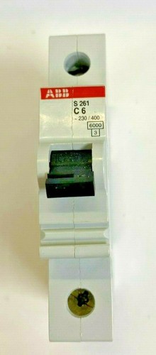 ABB S261-C6 MINITURE CIRCUIT BREAKER - Picture 2 of 5