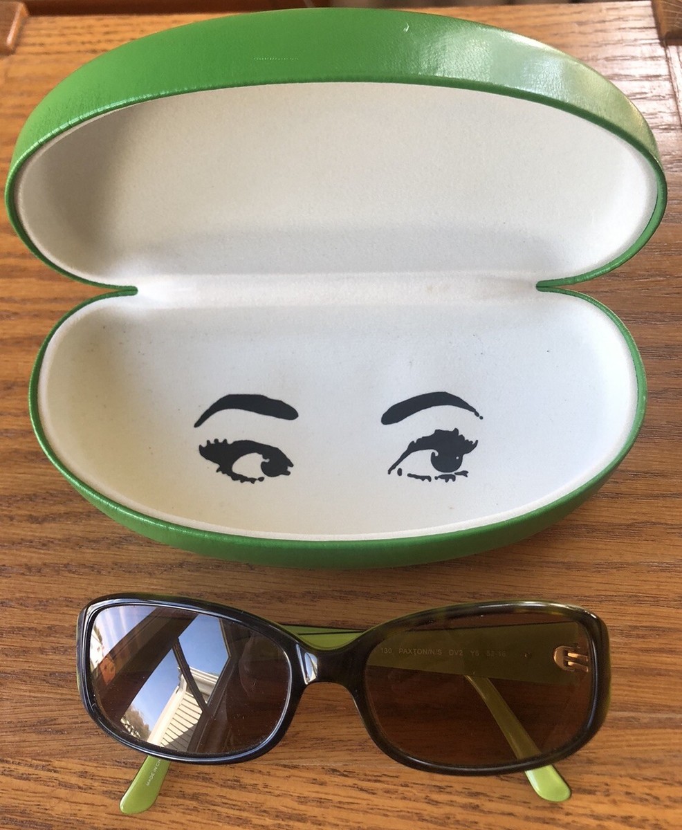 Kate Spade Paxton/N/S Brown Tortoise Green Eyeglasses Frames  display picture 1