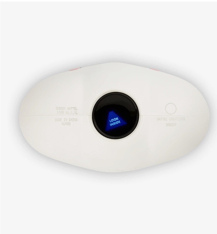 2022 WHITE Mattel Lucky Little Cloud Magic 8-Ball Amulet