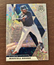 2021 Mosaic Baseball #187 Marcell Ozuna Quick Pitch PRIZM