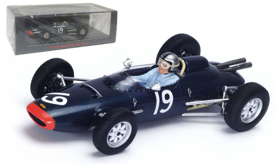 Spark S4820 Lola MK4A #19 British GP 1963 - Chris Amon 1/43 Scale