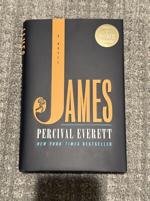 James by Percival Everett SIGNED FIRST EDITION Autographed Authentic