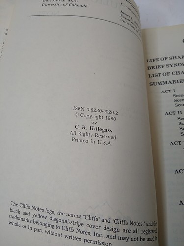 Vintage Cliff Notes: 1950s-1980s Shakespeare, Austen, Orwell And More - Picture 13 of 21