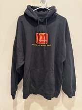 Travis Scott x McDonalds  Billions Served  Hoodie Cactus Jack Size XL