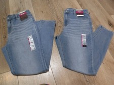 2 Pr No Boundaries Jeggings Size 13 Jeans Juniors High Rise Curvy Denim NEW