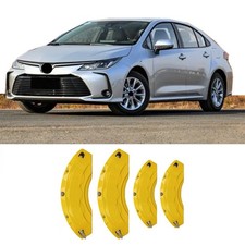 4pc Yellow Custom Aluminum Car Brake Caliper Cover For Toyota Corolla Accessorie