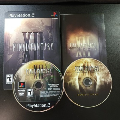 Final Fantasy XII: Collector's Edition (Sony PlayStation 2, 2006) Complete, CIB