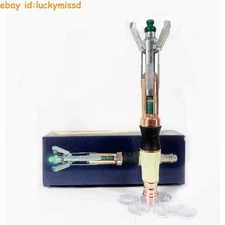 Doctor Who 12th Metal Infrared Remote Sonic Screwdriver Replica Cosplay Prop Toy